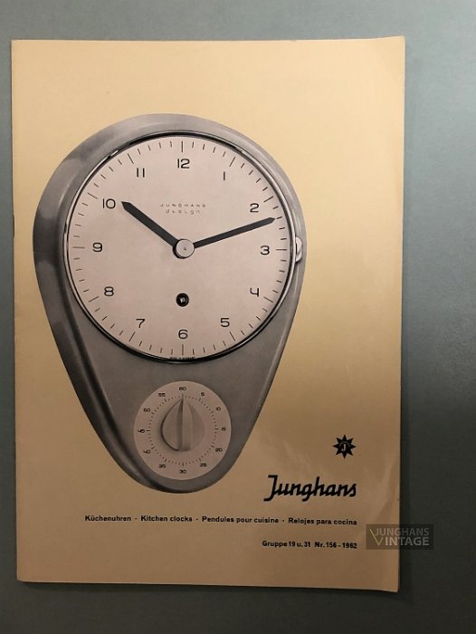 Junghans Vintage - Alte Uhren von Junghans | Max Bill